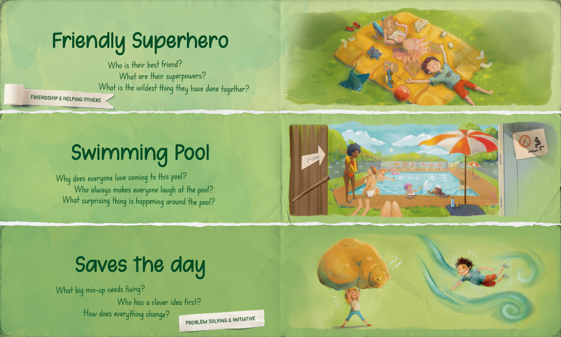 Story Sparks for Young Storytellers