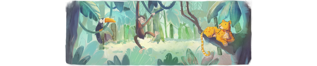 A BEDTIME STORY SET IN A JUNGLE